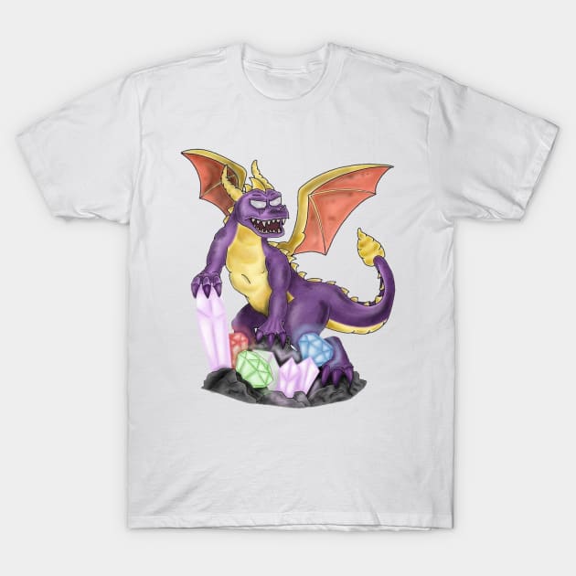 Last dragon T-Shirt by antekrepcom